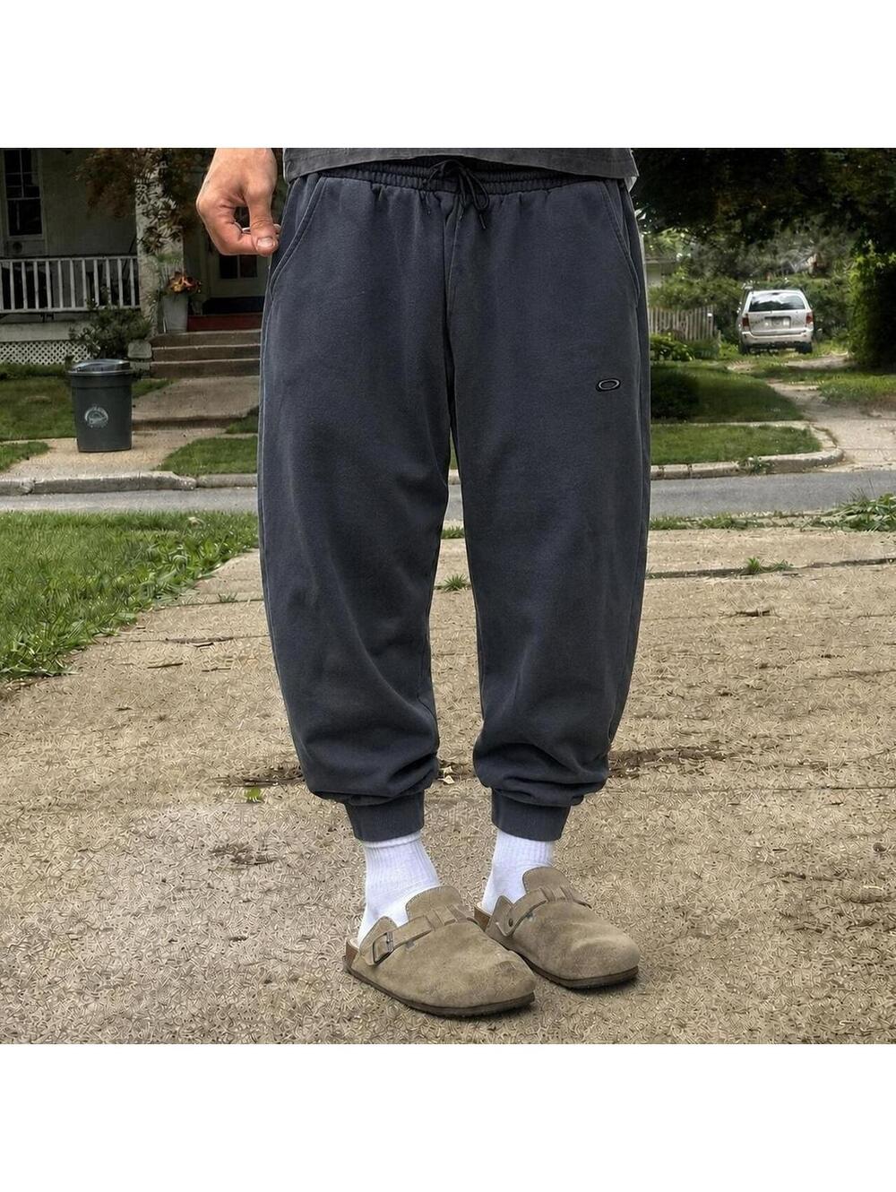 Fire Y2K Oakley sweatpants.